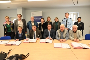 Délinquance : Monistrol, Sainte-Sigolène, Bas et Aurec signent un contrat de sécurité intégrée