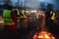 Gilets jaunes : les manifestants de Monistrol-sur-Loire surveillés de près