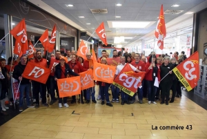 Trois syndicats unis contre l&#039;ouverture du dimanche sans personnel à Géant Casino
