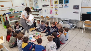 Monistrol-sur-Loire : une sensibilisation au tri des déchets à l&#039;école Notre-Dame-du-Château