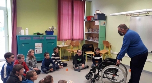 Saint-Jeures : les écoliers confrontés à la situation de handicap
