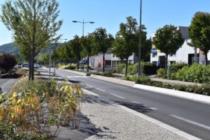 Brives-Charensac : le rond-point de Saint-Vosy conclut l&#039;aménagement de l&#039;avenue Dupuy
