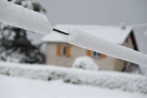 Jusqu&#039;à 30 cm de neige collante mercredi matin en Haute-Loire