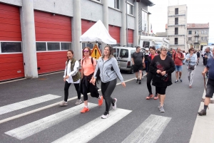Grazac : à pied ou à vélo, un hommage marquant des pompiers pour Lauriane (vidéo)