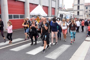 Grazac : à pied ou à vélo, un hommage marquant des pompiers pour Lauriane (vidéo)