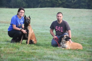Yssingeaux : treize chiens experts du sauvetage de personnes