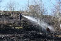 Saint-Julien-du-Pinet : 10 000 m2 de broussailles détruits par le feu
