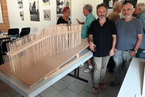 Le Chambon-sur-Lignon : une installation en bois va être créée par trois artistes dans le bois Lambert