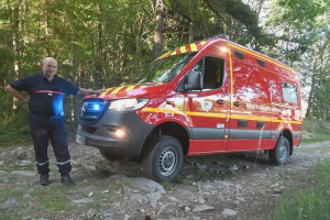 La première ambulance 4x4 des pompiers affectée à Fay-sur-Lignon