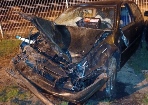 Sainte-Sigolène : la voiture fait des tonneaux, le conducteur éjecté