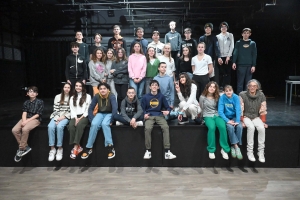 Monistrol-sur-Loire : ces collégiens montent leur pièce de théâtre en deux mois