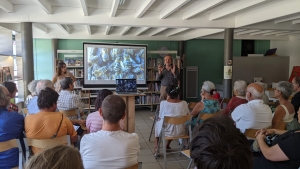 Le Chambon-sur-Lignon : Yves Elie et les abeilles noires ont captivé le public à la médiathèque