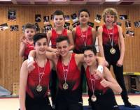 Gymnastique : première compétition de Sainte-Sigolène à Monistrol-sur-Loire