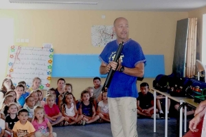 Grazac : des instruments présentés aux écoliers