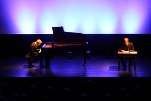 Dunières : un duo piano-voix magique avec Robin Renucci et Nicolas Stavy