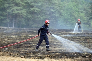 Retournac : 1 ha de végétation brûlé, plusieurs hectares menacés