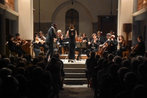Chambon-sur-Lignon : une église comble pour applaudir l&#039;Orchestre d&#039;Auvergne et Pierre Génisson