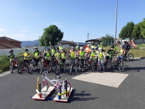 Saint-Vincent : les écoliers ont réalisé leur P&#039;tit Tour à vélo