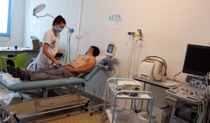 Un électrocardiogramme portable disponible avec l&#039;hôpital de Saint-Agrève