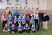 Saint-Germain-Laprade : de nouvelles tenues pour les jeunes handballeurs