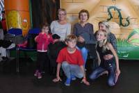 Saint-Maurice-de-Lignon : les enfants dans un paradis gonflable