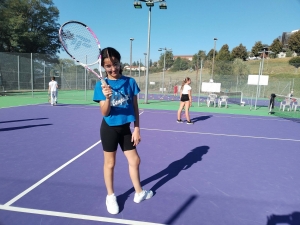 Saint-Didier-en-Velay : initiation au tennis pour tous les 6e du collège Roger-Ruel