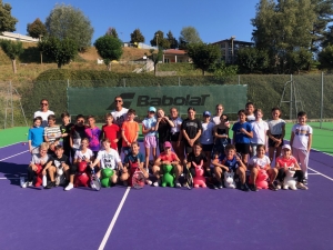 Saint-Didier-en-Velay : initiation au tennis pour tous les 6e du collège Roger-Ruel