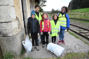 Une action de nettoyage de printemps à Saint-Victor, Saint-Didier et Saint-Romain