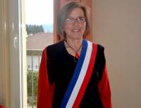 Madeleine Chabanolle, maire de Saint-Didier-en-Velay.
