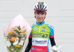 Cyclisme : Celian Rolland sacré champion de Haute-Loire U17