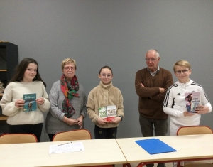 Saint-Didier-en-Velay : quatre champions de classe au concours de lecture à voix haute
