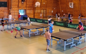 Tence : 96 joueurs s&#039;affrontent au premier tournoi estival de ping-pong