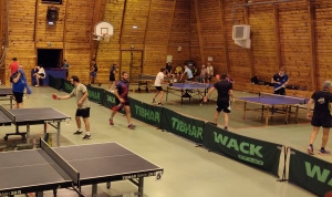 Tence : 96 joueurs s&#039;affrontent au premier tournoi estival de ping-pong