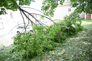 Grêle et vent : un violent orage a fait des dégâts à La Séauve, Saint-Didier-en-Velay et Saint-Just-Malmont