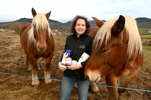 La créatrice d&#039;Etik Natura, une gamme de produits pour chevaux, vient de s&#039;installer à Rosières