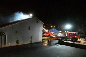 Yssingeaux : un incendie se déclare dans un bâtiment abritant trois commerces