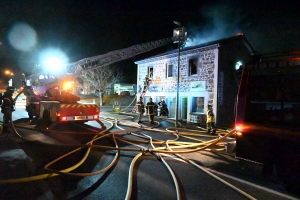 Yssingeaux : un incendie se déclare dans un bâtiment abritant trois commerces