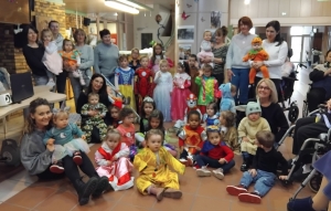 Bas-en-Basset : les enfants fêtent Carnaval à la maison de retraite