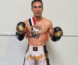L&#039;Yssingelais Victor Marco au firmament de la boxe thaï