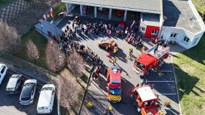 Saint-Julien-Chapteuil : le grand public au plus près d&#039;une intervention des pompiers