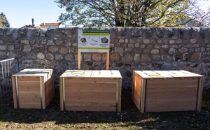 Un premier composteur partagé installé à Saint-Pal-de-Mons