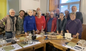 Montfaucon-en-Velay : les 70 ans se retrouvent à table