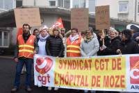 Saint-Agrève : les salariés de l&#039;hôpital de Moze réclament le retour &quot;de vraies négociations&quot;