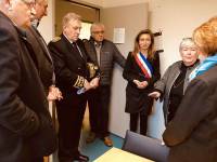 La ministre Jacqueline Gourault en visite à Craponne, Le Puy et Vorey