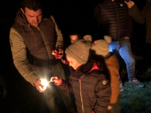 Monistrol-sur-Loire : un feu de joie à &quot;La Roue&quot; (vidéo)