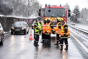 Plusieurs accidents sur les routes enneigées en Haute-Loire