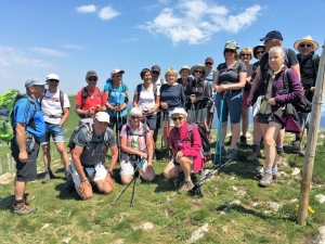 Monistrol-sur-Loire : le club de randonnée pendant cinq jours à Métabief
