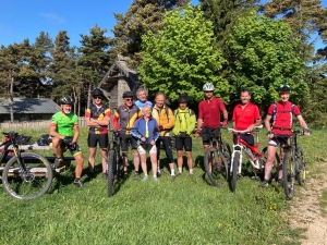 Bas-en-Basset : quatre étapes en VTT en Lozère pour le club Cyclo 43210