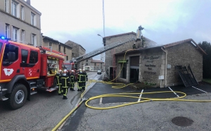 Saint-Didier-en-Velay : l&#039;atelier du fleuriste part en fumée