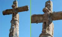 Saint-Didier-en-Velay : une croix en pierre refaite à l’identique à « Chazelles »